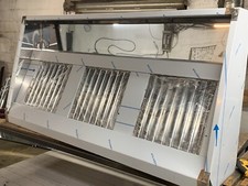 Gewerbliche Küchenhaube/Baldachin + 8 Fuß Ausziehset KOSTENLOSER VERSAND/ SONDERANGEBOT