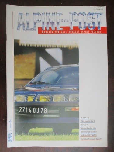 Alpine post 1995 magazin - alpine,