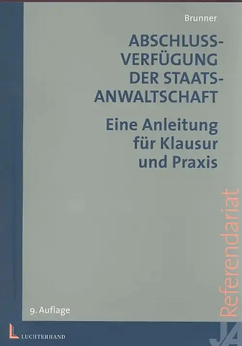 Abschlussverfügung der