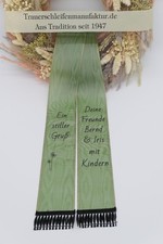 Kranzschleife Trauerschleife