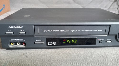 Vhs videorecorder medion - vhs,