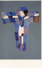 Fleißbildchen Heiligenbild