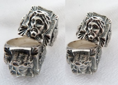 Christlicher ring mit jezus - christlicher,