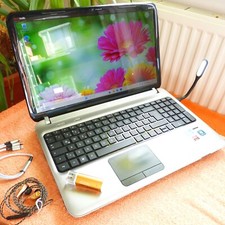 HP DV6 6 BEATSAUDIO Premium METALL 15 Zoll l 8GB RAM NEU SSD Windows 11 QUAD i7