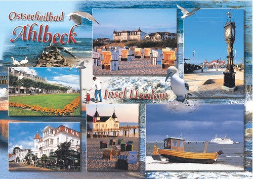 Ahlbeck postkarten - ahlbeck,