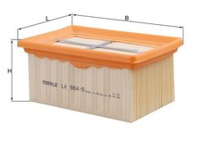MAHLE (LX 984/5) Luftfilter