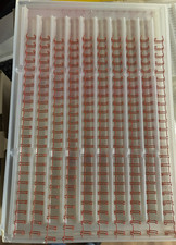 Renz Ring Wire Drahtbinderücken, rot, 5/16", Teilung 2:1, 10 Elemente/Blister