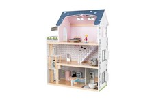 Playtive Holz Puppenhaus 28-teilig 64 x 80 x 31 cm NEU OVP BESCHÄDIGT