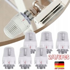 6 STKS Thermostatkopf