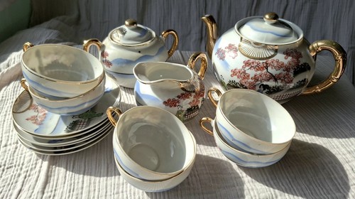 Japanisches teeservice - japanisches,