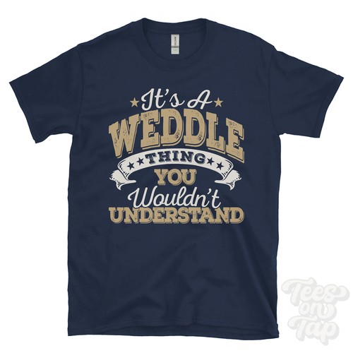 Lustiges shirt a weddle - t-shirt,