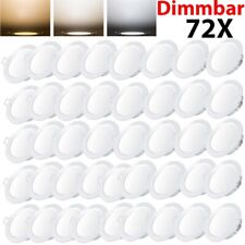 72x LED Einbaustrahler Dimmbar