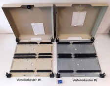 V102) ZWEI 52x52cm großer Telefon Verteilerkasten VK85 AP Schaltkasten Verteiler