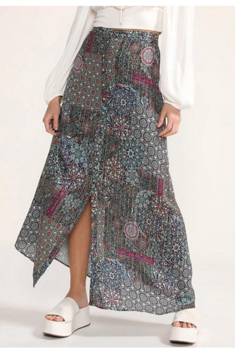 Desigual women skirt long - desigual, women's