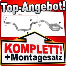 Auspuff für FORD GALAXY S-MAX MONDEO 2.0 TDCi EURO 5 ab 03.2010 Auspuffanlage