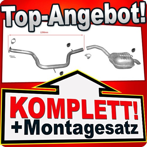 Auspuff für ford - auspuff, s-max