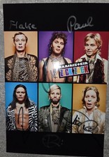 Original Autogramm Rammstein
