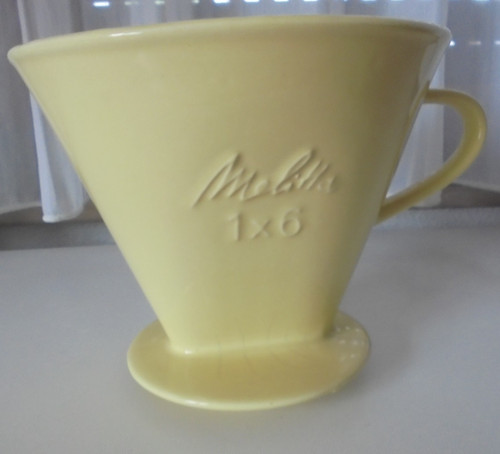 Melitta filter 1x6 groß gelb - groß,