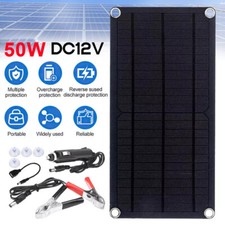 50 Watt 12V Solarpanel