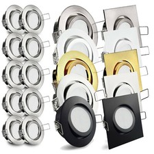 10x Einbau Set LED Spot 230V