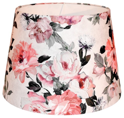Lampenschirm mit blumenmuster - lampenschirm,