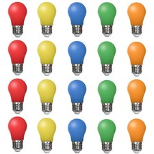 20x farbige LED Leuchtmittel