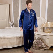 NEU Herren Pyjama Schlafanzug