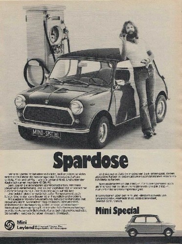 Leyland mini special reklame - mini,