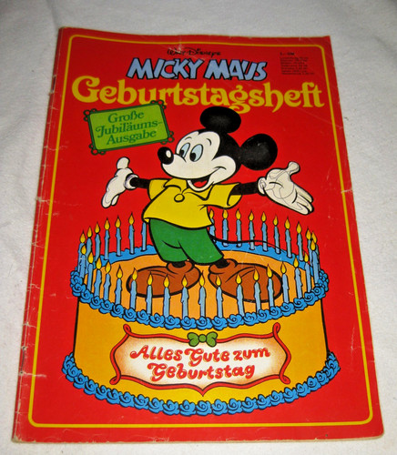 Micky maus geburtstagsheft - maus,
