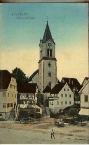 Sulzbach murr feldpost 1918 - murr,
