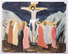 Gemälde Aquarell Tusche