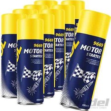 10x 450mL MANNOL MOTOR STARTER