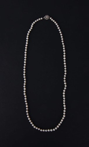 Feine perlenkette mit - feine,