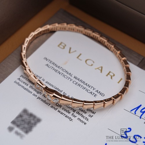 Bvlgari 18kt rotgold serpenti - bvlgari,