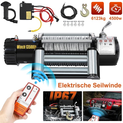 12v elektrische seilwinde - elektrische,