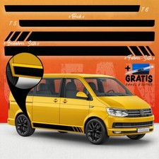 Bus Seiten-Streifen Aufkleber-Set,Dekor-Sticker komp. m. VW T5 T6 - Standard R L