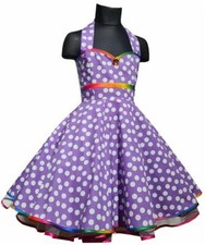 Kinder Petticoat Kleid Punkte