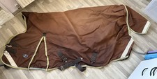 Regendecke braun hoher Nacken 145