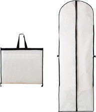 Kleidersack Brautkleider Anzugshülle Wasserdicht Lang Reißverschluss 60x180cm