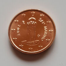San Marino 2002 - 1 Cent Kursmünze - unzirkuliert