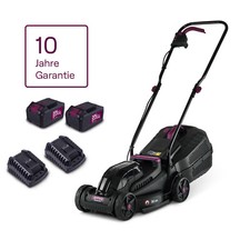 Akku Rasenmäher 20V + 2x 4Ah Akku & Ladegerät 32cm Schnittbreite RSM320BL Gomag