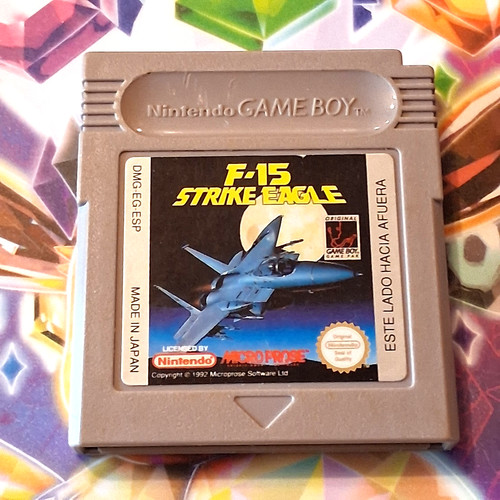 Gameboy classic strike - f-15,