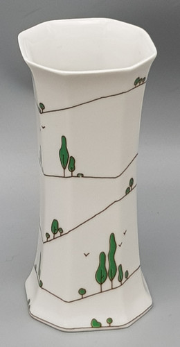Arzberg kleine vase - arzberg, bäume