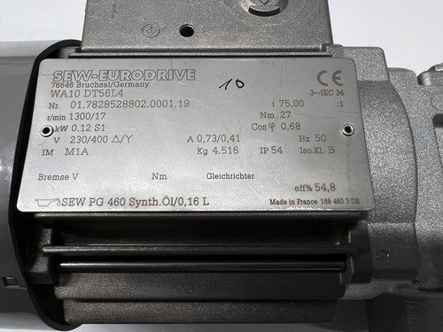 Sew wa10 getriebemotor - wa10,