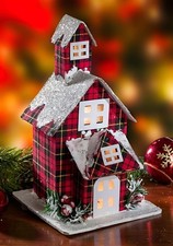 LED Weihnachts Deko Kirche