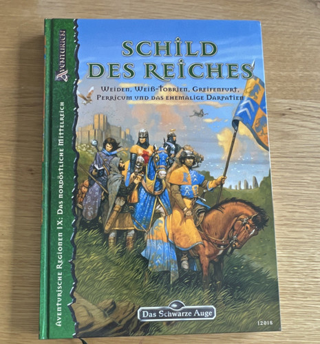 Das schwarze auge - dsa,, schild