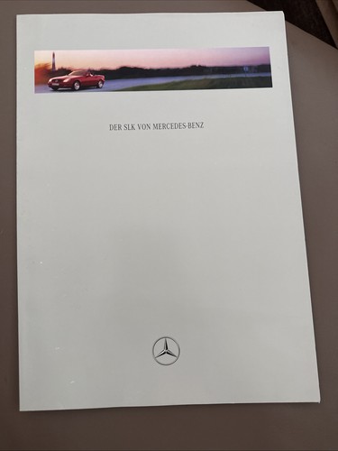 Mercedes benz slk - mercedes, prospekt