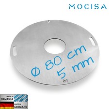 2.Wahl von Universal BBQ Grillplatte Feuerplatte für Feuerschale Fassgrill Kugel