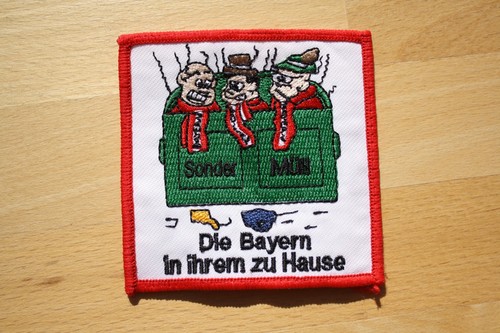 Aufnäher anti bayern 1860 - aufnäher,
