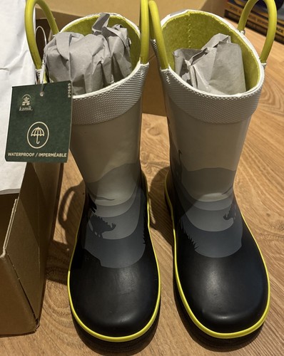 Kamik gummistiefel dino - dino, neu